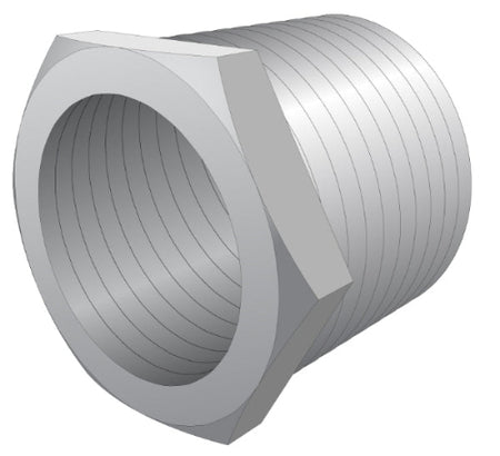 Conduit Fixed Reducer Bright Zinc