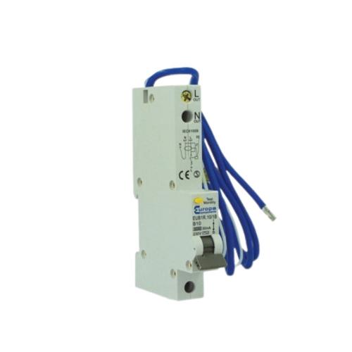 Europa RCBO SP B Curve 10A 30mA