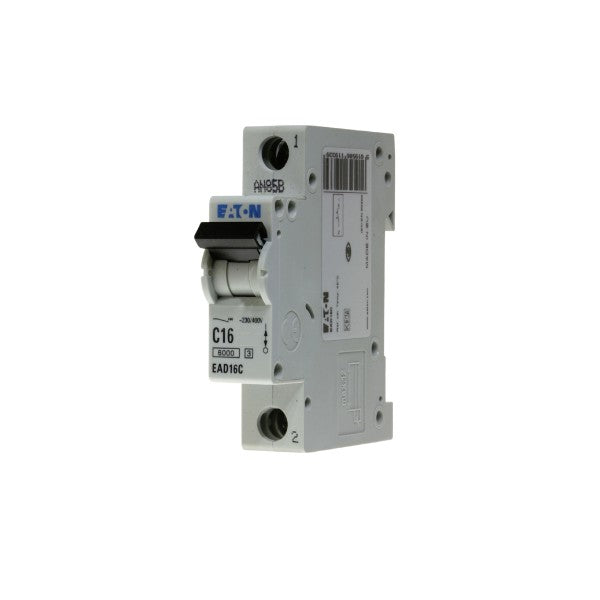 Eaton EAD16C MCB SP Type C 16A Gry