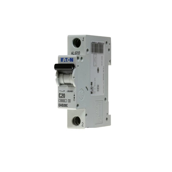 Eaton EAD20C MCB SP Type C 20A Gry