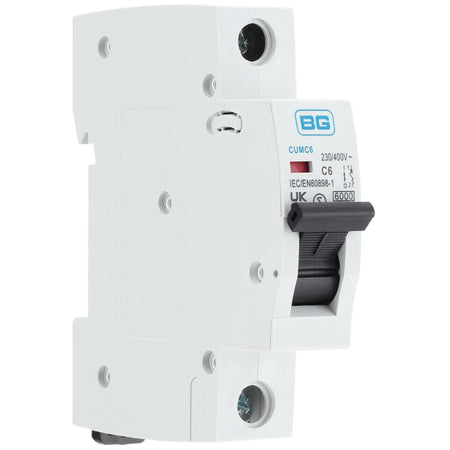 BG CUMC6-01 MCB SP Type C 6A 6kA