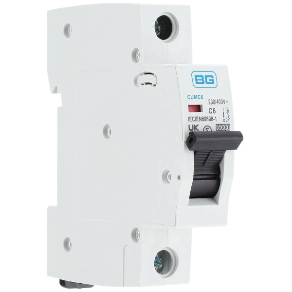 BG CUMC6-01 MCB SP Type C 6A 6kA