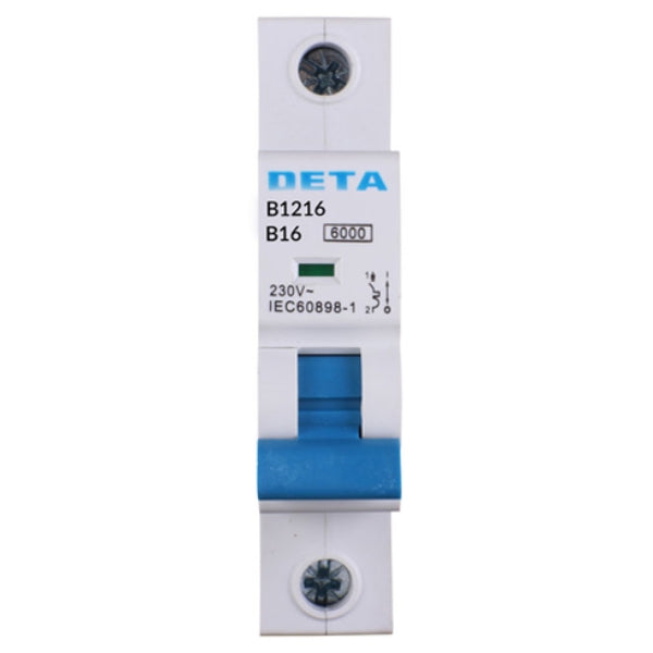 Deta B1216 MCB SP Type B 16A 6kA