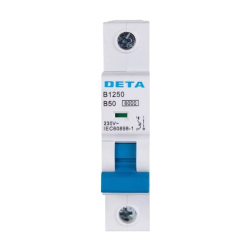 Deta B1250 MCB SP Type B 50A 6kA