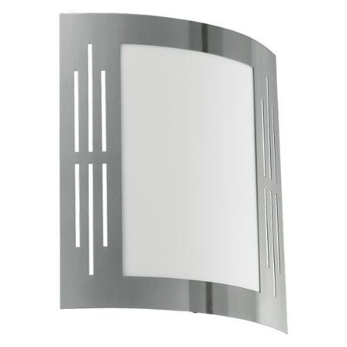 Eglo 82309 City Wall Light (Stainless Steel)