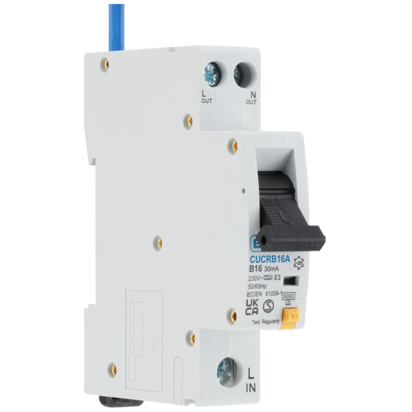 BG CUCRB16A-01 Comp RCBO Type A B Curve