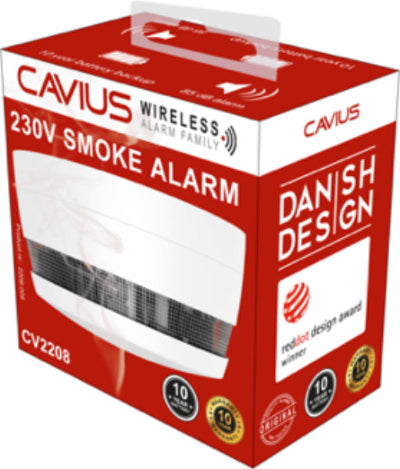 Kidde CV2208 Optical Smoke Alarm 97mm