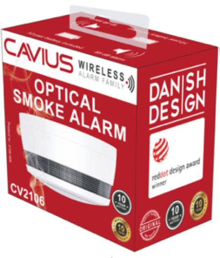 Kidde CV2106 Optical Smoke Alarm 78mm