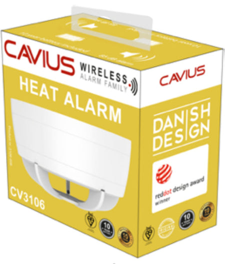 Kidde CV3106 RF Heat Alarm 78mm