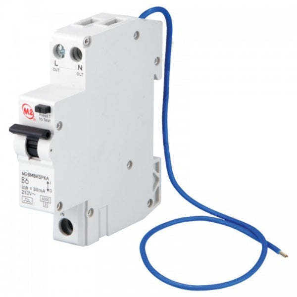 M2 M26MBRSPKA RCBO DP A 6A 30mA