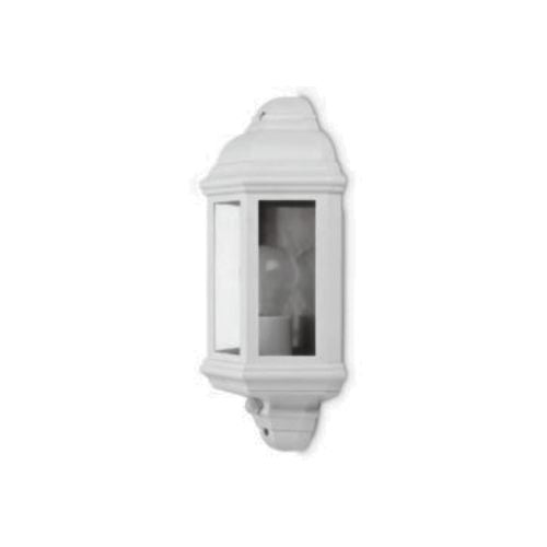 JCC JC32015WH Wall Half Lantern Whi