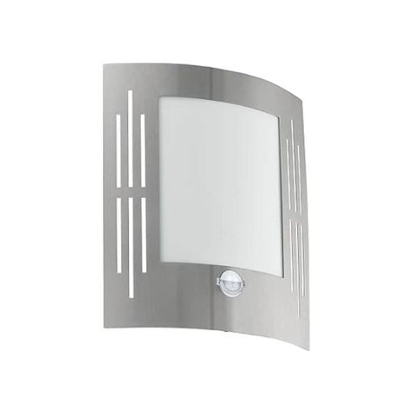 Eglo 88144 City W/Lgt & Sensor E27 S/S