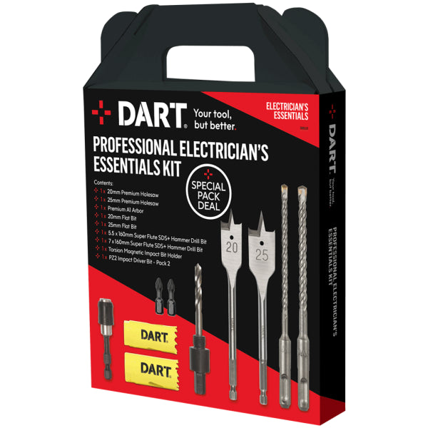 DART DVBEL01 9 Piece Electricians Essentials Kit