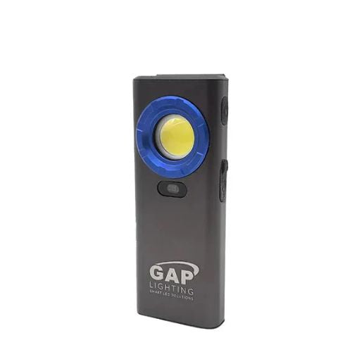 GAP MAGNA-1200 Task Light 2 in 1 Rechargeable LED Slimline c/w Torch & Safety Sensor IPX6